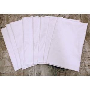 Frette 1860 22"x22" White Linen Napkins Tihany Lines Hotel Quality